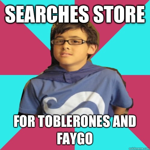 Searches store For Toblerones and Faygo  Casual Homestuck Fan