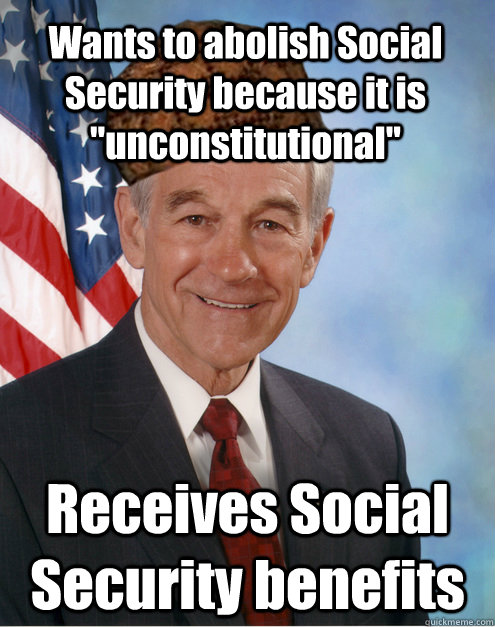 Wants to abolish Social Security because it is 