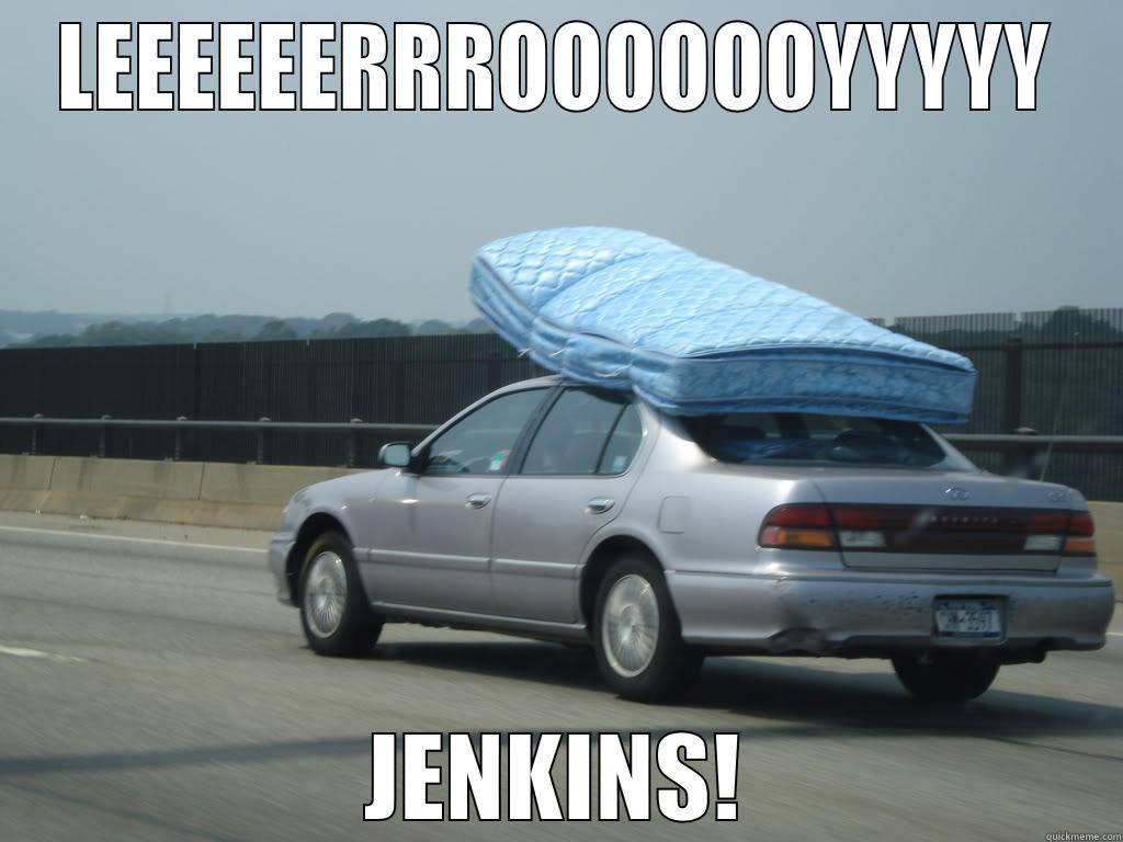 LEEEEEERRROOOOOOYYYYY JENKINS! Misc