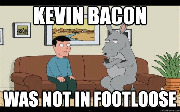 Kevin Bacon Was Not In Footloose  Kevin Bacon Was Not In Footloose