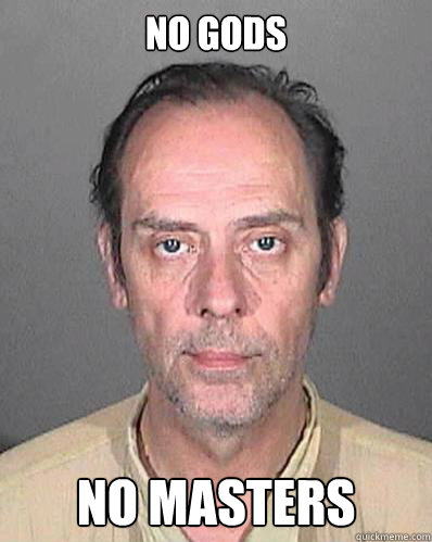 No Gods No Masters  Drunk Peter Murphy