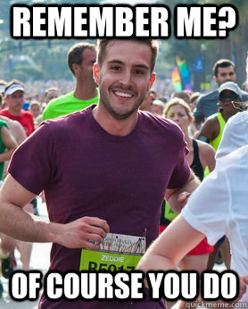 remember me? of course you do  Ridiculously photogenic guy