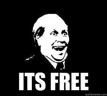  it´s free  its free