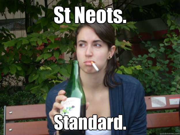 St Neots. Standard.  Study Abroad Bitch