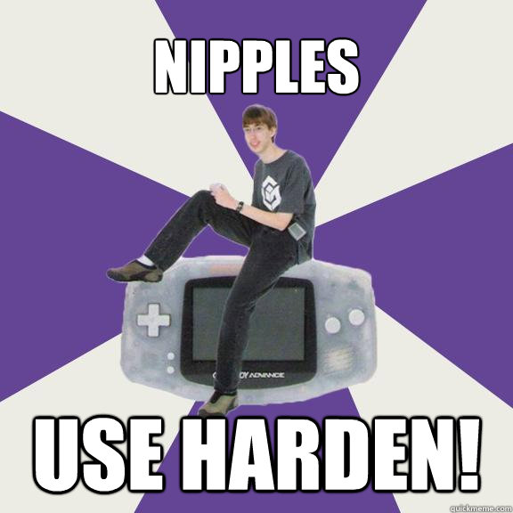 Nipples Use Harden!  Nintendo Norm