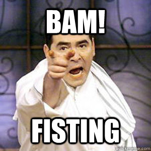 Bam! fisting - Bam! fisting  Emeril bam