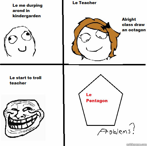   Pentagon Problems