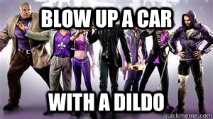 BLOW UP A CAR WITH A DILDO  Saints Row 3