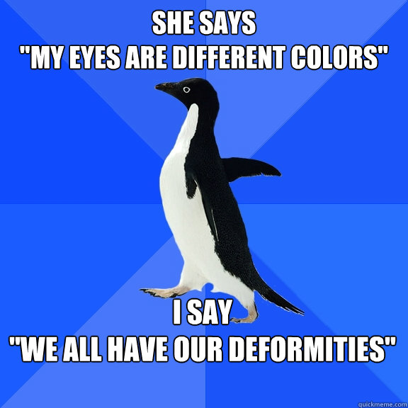 she says 
