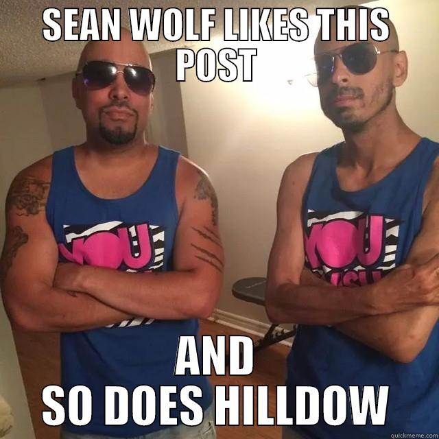 Hilldow FTW - SEAN WOLF LIKES THIS POST AND SO DOES HILLDOW Misc