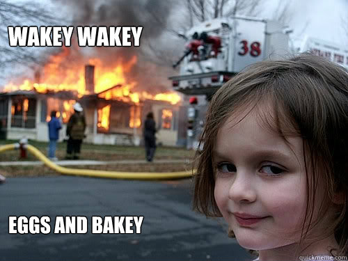 Wakey Wakey Eggs and Bakey  