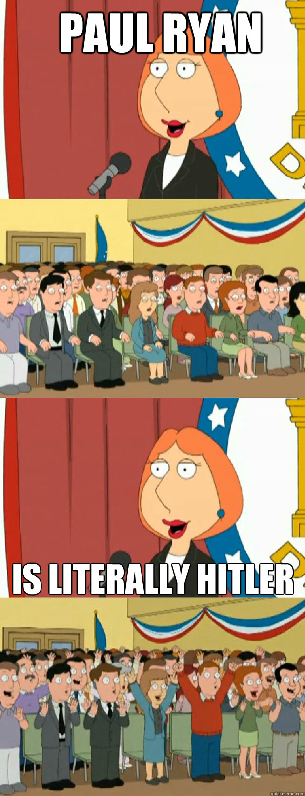 Paul Ryan is literally Hitler  Lois Griffin