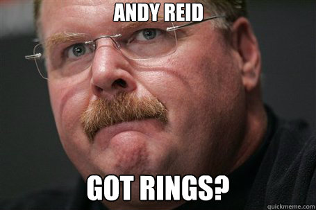 Andy Reid Got Rings?  Andy reid