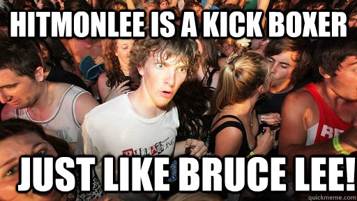 HitmonLEE is a kick boxer JUST LIKE BRUCE LEE!  Sudden Clarity Clarence