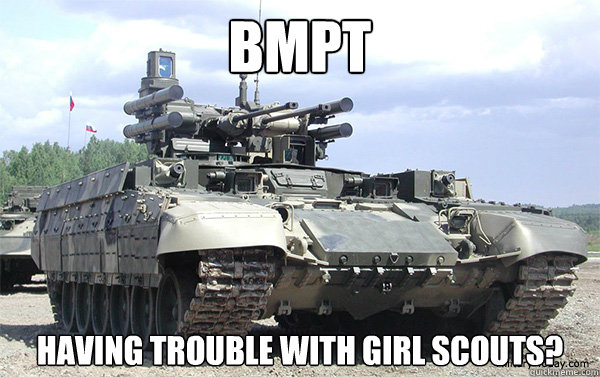 BMPT Having trouble with girl scouts?  