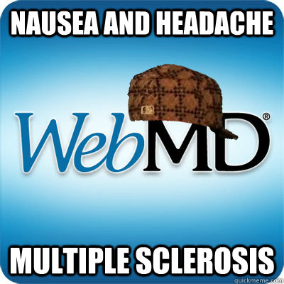 nausea and headache multiple sclerosis  