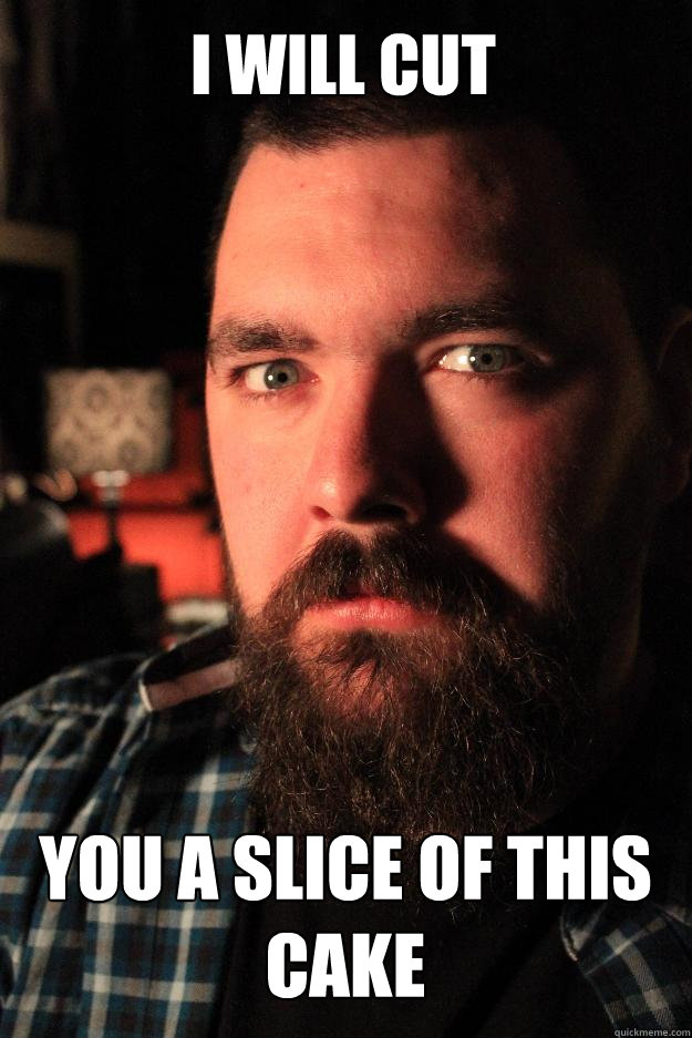 I WILL CUT you a slice of this cake  Dating Site Murderer
