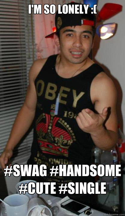 I'm so lonely :(  #swag #handsome #cute #single #filipino - I'm so lonely :(  #swag #handsome #cute #single #filipino  Hipster Philipino