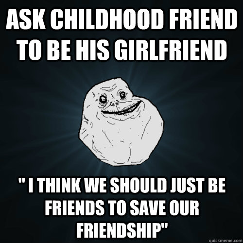 ask childhood friend to be his girlfriend 