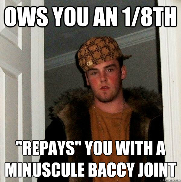 ows you an 1/8th 