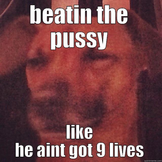 BEATIN THE PUSSY LIKE HE AINT GOT 9 LIVES Misc