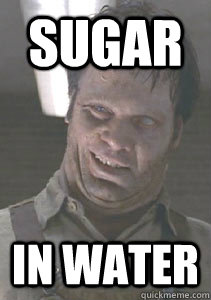 Sugar In water  