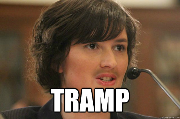 TRAMP - TRAMP  Slut Sandra Fluke