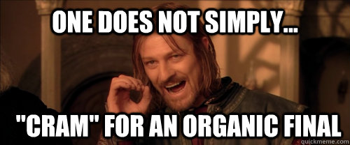 One does not simply... 