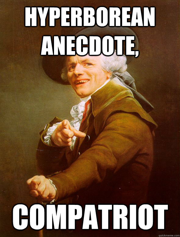 Hyperborean anecdote, Compatriot - Hyperborean anecdote, Compatriot  Joseph Ducreux