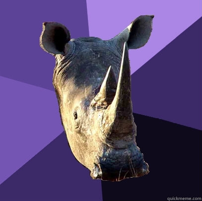   -    Sexually Oblivious Rhino