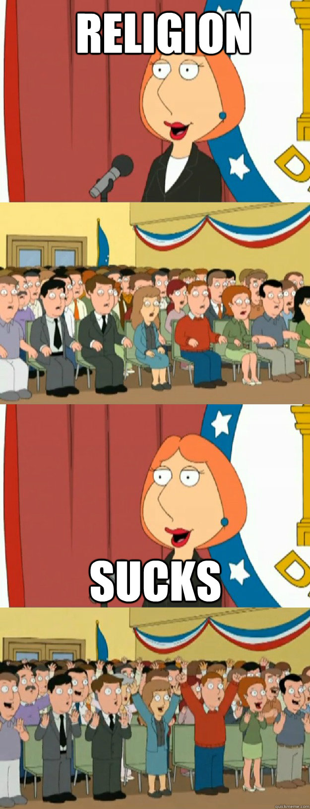 Religion Sucks  Lois Griffin