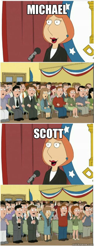 MICHAEL SCOTT  911 lois