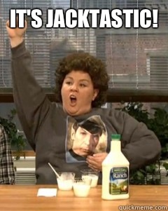 It's jacktastic!   Melissa McCarthy snl ranch