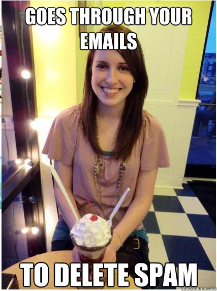 GOES THROUGH YOUR EMAILS TO DELETE SPAM - GOES THROUGH YOUR EMAILS TO DELETE SPAM  Misc