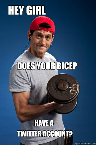 Hey girl Twitter Account? Does your Bicep Have a - Hey girl Twitter Account? Does your Bicep Have a  Curling Paul Ryan