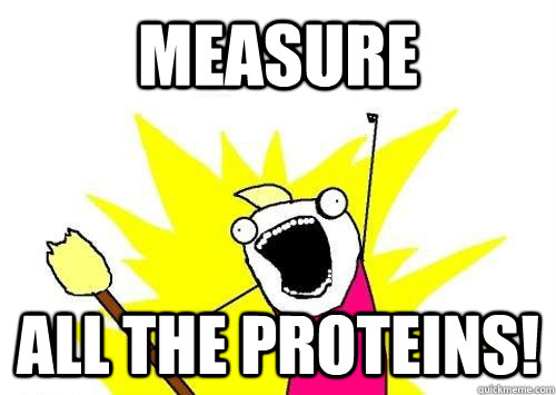 Measure All the proteins! - Measure All the proteins!  ALL THE