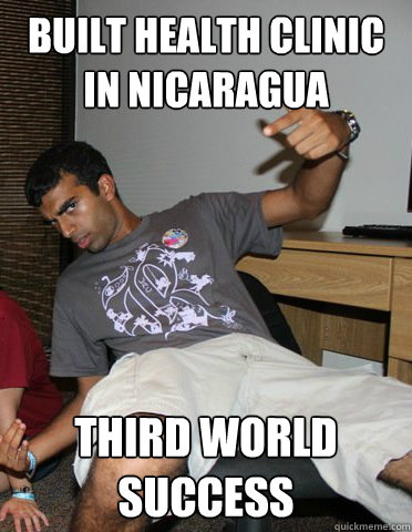 Built health clinic in nicaragua Third world success - Built health clinic in nicaragua Third world success  Kool Kumar