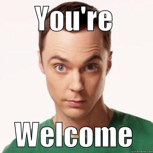 You're Welcome - YOU'RE WELCOME Misc