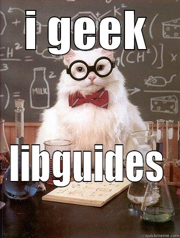I GEEK LIBGUIDES Chemistry Cat