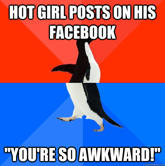 Hot girl posts on his Facebook 