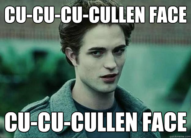cu-cu-cu-cullen face cu-cu-cullen face  The smoothie soulmates