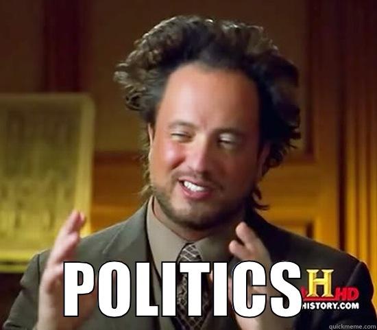  POLITICS Ancient Aliens