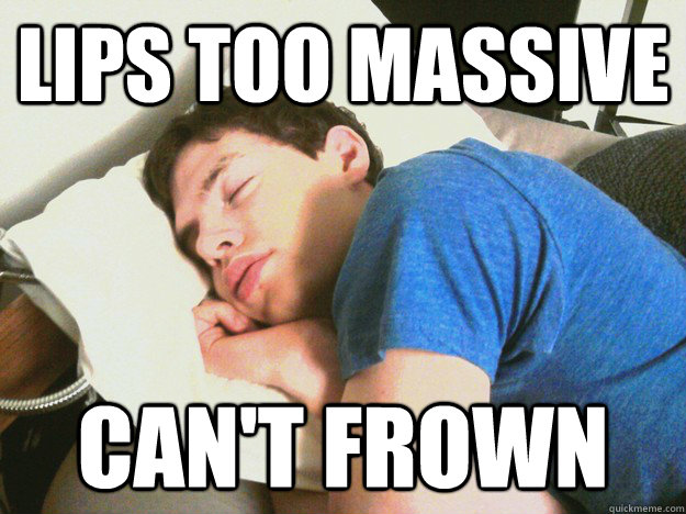 LIPS TOO MASSIVE CAN'T FROWN  Big Lips Matt