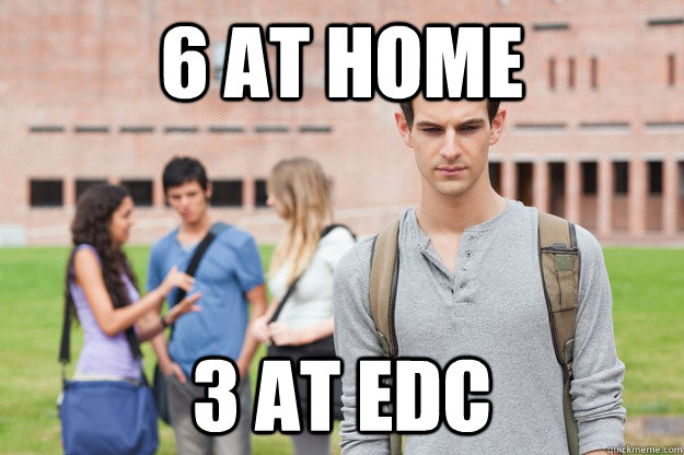 6 at home 3 at EDC - 6 at home 3 at EDC  Misc