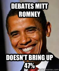 Debates mitt romney doesn't bring up 47%  