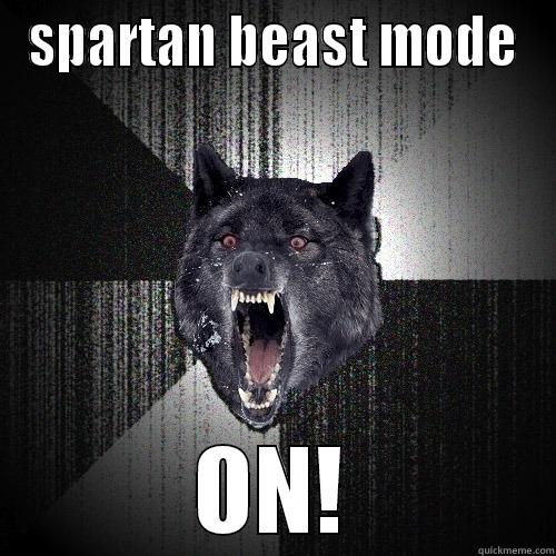 SPARTAN BEAST MODE ON! Insanity Wolf