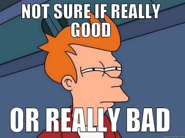 NOT SURE IF REALLY GOOD OR REALLY BAD Futurama Fry