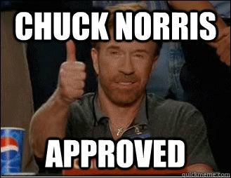 Chuck Norris Approved - Chuck Norris Approved  Approved