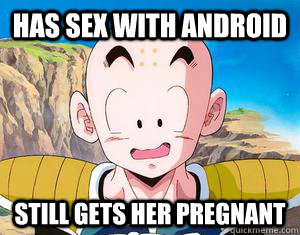 has sex with android still gets her pregnant  