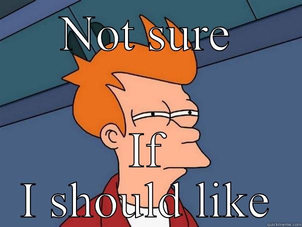 NOT SURE IF I SHOULD LIKE Futurama Fry